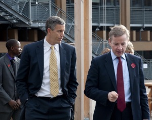 Michael Gove visits Mossbourne Academy, Hackney - part of The Learning Trust